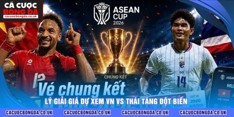 Lý giải giá dự xem VN vs Thái tăng đột biến